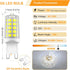 G9 Bulb, 6000K, 4W G9 Bulbs, 40W T4 G9 360Beam 120V 450LM, 12-Pack BAOMING LED Daylight White Base Light Halogen