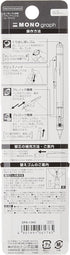 Tombow Mechanical Pencil, Monograph Pastel Color 0.5mm, Mint Green (DPA-136C)