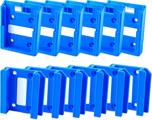 For Hart 20V Cordless Tool & Battery Mounts Hangers Holders Brackets - 12 Pack - 6 Tool + 6 Battery Mounts