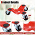4 6. 7 Inch 3 200 Lbs Tallew Pcs Furniture Mover Dolly Wheels Dolly Steel Furniture Mover with Wheels Load Capacity