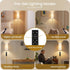 Dimmable Bulb 3000K-6500K, DE06LD05W1 Floor Lamp for Living Room with Remote and Foot Switch, Standing Tall Lamp