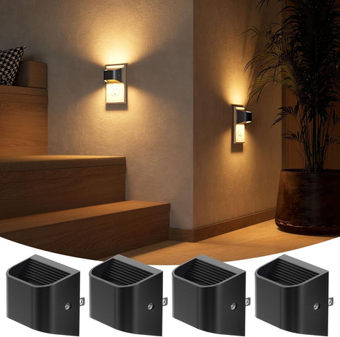 NIORSUN Night Lights Plug Into Wall, Auto Brightness Sensor Night Light, 3000K