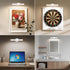 Giawosth 3 (2 Pack) Battery Operated Picture Lights for Wall, White Wireless Art Light for Paintings, Rechargeable