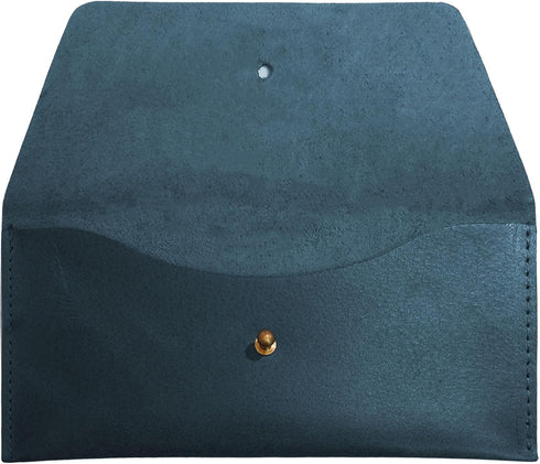 succor Genuine Leather Cash Envelopes for Men, Reusable Budget Wallet, Retro Clutch for Men and Women