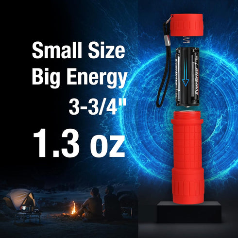 EverBrite Black Light Flashlight UV Mini 9-Led 395nm Detector for Pet Urine, Stains, Scorpions