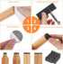 Felt Furniture Pads, 300 Pieces Black Floor Protectors for Hardwood Floors, Chair Legs Furniture Pads
