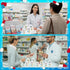 Jiytivity 60 Pcs Pharmacy Gifts Funny Pharmacy Technician Gifts Include Pharmacy Badge Reel Bulk Thank You Cards