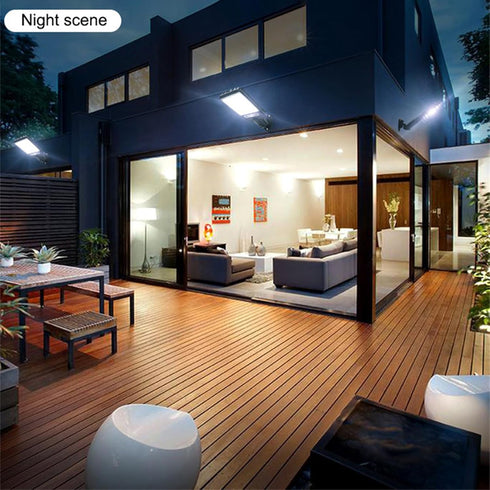 Solar Outdoor Lights with PIR Motion Sensor Waterproof Solar Garden Lights Decorative Lights for Yard, Pathways
