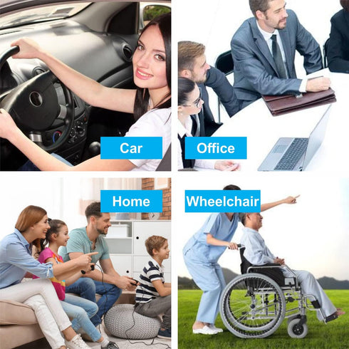 Yunqing (16x14x1.6 inch) Gel Seat Cushion, Chair Cushions with Non-Slip Cover, Breathable Honeycomb Car Seat Cushion
