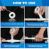 Self-Fusing Silicone Tape 1inx10', Heavy Duty Leak Proof Sealing Tape for Pipe & Plumbing Repairs, More DIY Uses