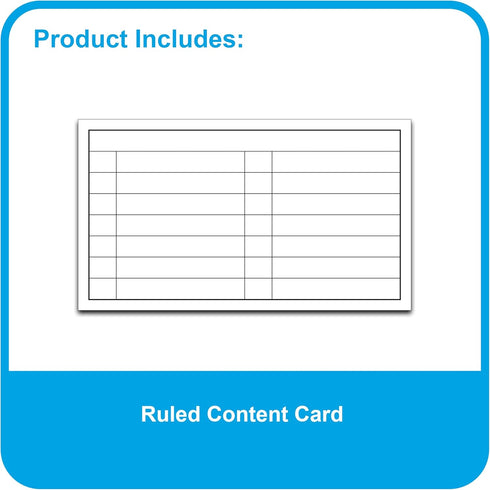 C-Line 58046 Index Card Case, Holds 200 4 x 6 Cards, Assorted Color Polypropylene