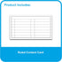 C-Line 58046 Index Card Case, Holds 200 4 x 6 Cards, Assorted Color Polypropylene