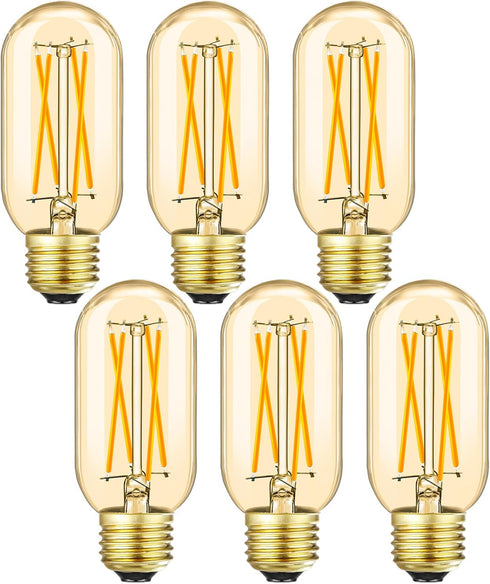 Leools E26 LED Bulb 6W Equivalent E26 Bulb 60 watt Warm White