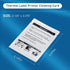 Replacement LabelWriter Cleaning Cards for DYMO Printers, 60622 Thermal Card Fits Dymo 300,310,315,320,330,400,450,10pcs