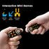 LOOPDOT EDC Flashlight Rechargeable Small and Powerful LED Flashlight with RGB Pixel Display, Interactive Games
