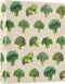 Tienchin Broccolis Celeries 3 Ring Binder 1.5 Inch, Cute Office Supplies A4 Three