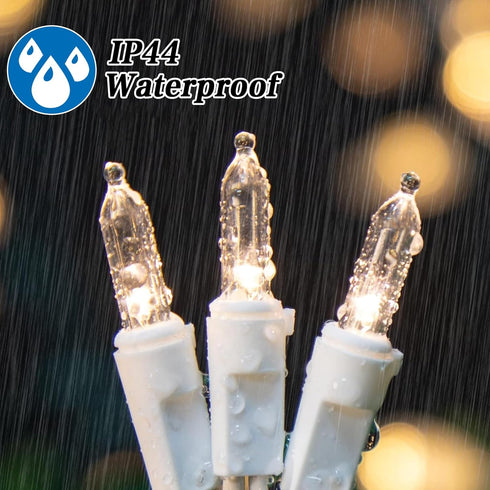 Heyworld 50 50 (1, 50 Soft Twinkling Christmas Lights Mini String Lights Random Twinkle Lights on White Wire Cord