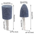 4pcs Metal Grinding Stone Set, Rotary Tool Grinding Stone Wheel Head with 1/4 Inch Shank