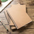 Soft Cover Spiral Notebook Journal, Coofficer Blank Sketch Book Pad, 100 Pages, 7.5 "x 5.1" (Brown)