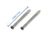 Composite Decking Wood Screw, 10x2-1/2", Star Drive Torx 20, Type 17 Slot Point, 1 Free Bit Included
