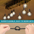 32.8Ft 18/3 MECCANIXITY Twisted Cloth Covered Wire, Cloth Covered Electrical Wire Vintage Industrial Electronic Wire