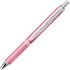 EnerGel Alloy Retractable Gel Pen, Pink Barrel, Medium Point, Black, 357082