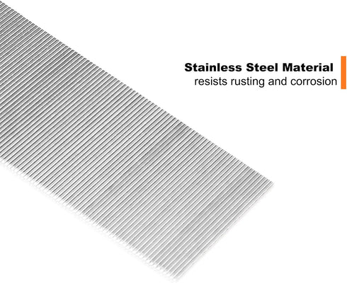 23 Gauge Stainless Steel Micro Pin Nails, 9,000 PCS/Box, 3/4-inch Headless Pins for Pneumatic Pin Nailer