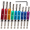 Self Centering Drill Bit Set 1/4" Hex Shank Vix Bit for Metal Wood Cabinet Door