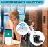 STALDRIX 2.4GHz 10m 128 Setup White Mesh Bluetooth WiFi Gateway - Only, Coverage Devices, Compatible with Tuya Alexa