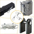 12Pcs M8 Clevis Pin and M3 X 60 R Shape Cotter Assortment Kit, 304 Stainless Steel Flat Head Pin Cotter for Hitch Lock