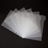 Multibey A5 Dividers - 6-Tabs with Tab Sticker Labels, 6-Ring A5 Plastic Binder Index Dividers, Translucent Set of 6