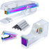 Dream Color Acrylic Stapler Set, Desk Stapler, Office & Home Stapler, Free 1000pcs 26/6 Staples—Laser