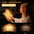 19 3 Dimming Brightness,90 Gritin LED Rechargeable Book Light for Reading in Bed with Memory Function- Eye Caring Color