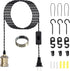 Plug in Pendant Light Cord hanging light kit with switch,Farmhouse Hanging Lights