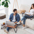 Adjustable Wooden Lap Desks for Bed, Desk with Built-in Cup Holder