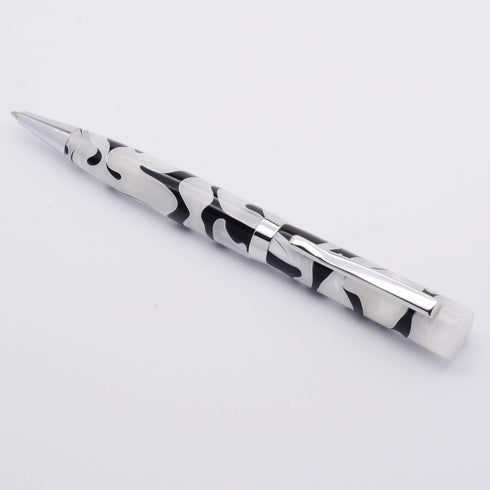 LACHIEVA LUX Luxury Acrylic Ballpoint Pen, Celluloid-Inspired Pattern, Elegant Gift Set for Women & Men