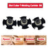 3pcs Set 1/4 4-Wings, 9/16" 1/4" 1/8" 3/32") Slot Cutter Router Bit Shank - Depth, Carbide Tip, Wood Slotting Cutter