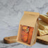 50pcs Packaging Small Kraft Paper Bread Bags with Iron Wire Self-sealing Strip for Homemade Bread Storage and Bakery