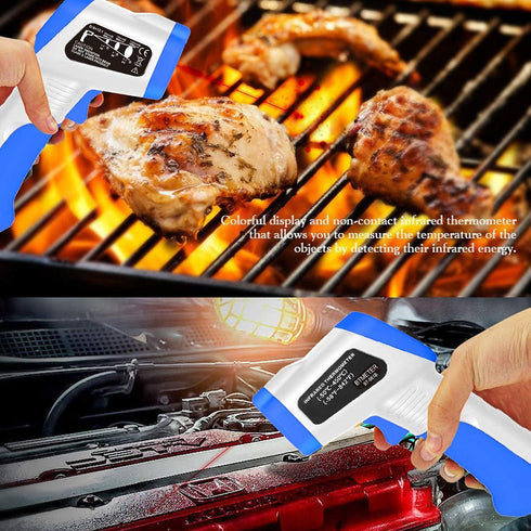 BTMETER Digital Infrared Thermometer BT-981B, Non-Contact HVAC IR Temperature Gun, -50? to 450?