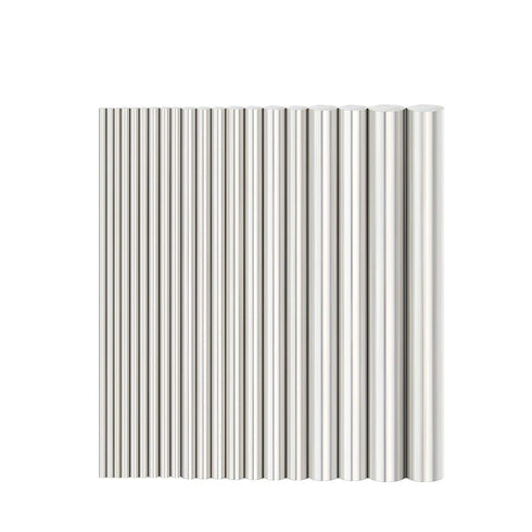 Diameter 2-10mm Aluminum Round Rods Bar for Knife Handle Material, 20PCS for DIY Craft