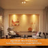 Mlambert 12 Pack MR16 LED Bulbs, 50W Halogen Equivalent, 2700K Warm White, 5W GU5.3 Spotlight Bulb