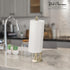 Countertop, WallCharmers Gold Paper Towel Holder, Metal Toilet or Kitchen Paper Holder for Floor or Gold Giraffe