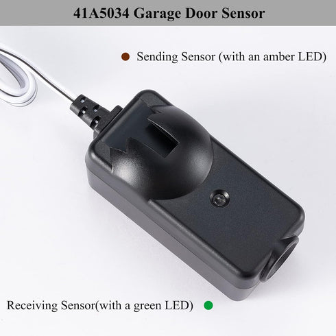 41A5034 Garage Safety Sensor Kit for Liftmaster Sears Chamberlain Craftsman Garage Door Openers, 2 Sensors