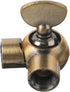 SEWACC Rotating Wall Sconce Adapter Metal Lamp Ball Head with Handle 180-degree Swivel