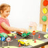 Pretwad 30pcs Mini Traffic Cones, Plastic Miniature Road Safety Cones Training Small Sports Construction Barricades