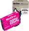 BeOne Remanufactured Ink Cartridges Replacement for Epson 220XL - Compatible with Workforce WF-2630 WF-2650 XP-320