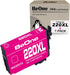 BeOne Remanufactured Ink Cartridges Replacement for Epson 220XL - Compatible with Workforce WF-2630 WF-2650 XP-320