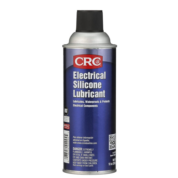 CRC Electrical Silicone Lubricant 02094, 10 Wt Oz., Premium Grade Silicone Aerosol
