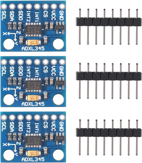 3PCS GY-291 ADXL345 3-Axis Digital Acceleration Tilt Module with IIC SPI for Arduino