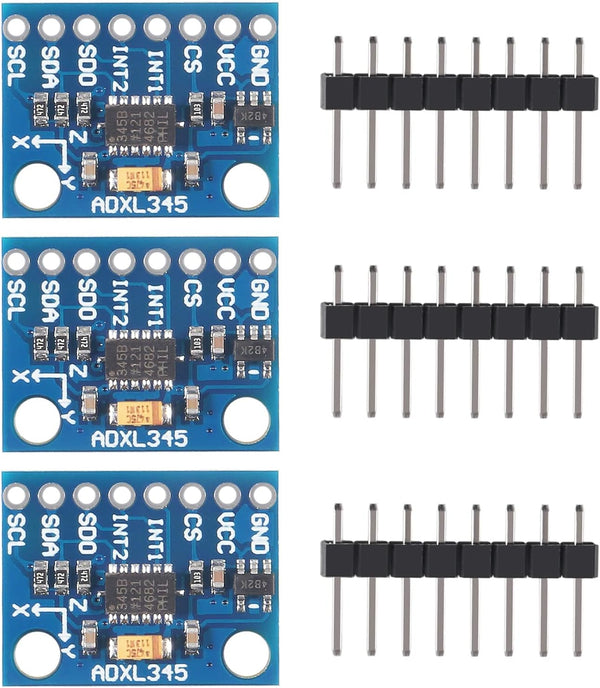3PCS GY-291 ADXL345 3-Axis Digital Acceleration Tilt Module with IIC SPI for Arduino